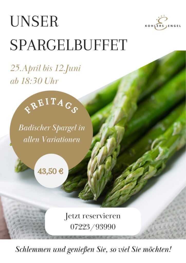 Spargelbuffet